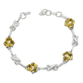 Camilla Yellow Links Bracelet for Wife - Elegant Design